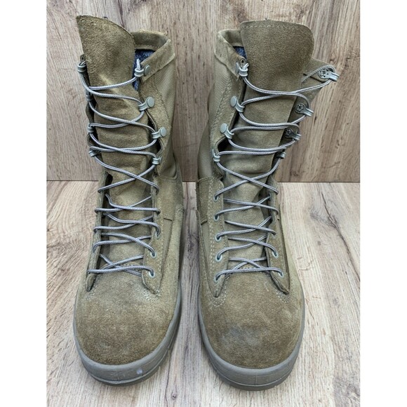 McRae Footwear Tan Combat Military Crewman Boots Gore tex 11W 8430-01-632-6272 - Picture 4 of 16